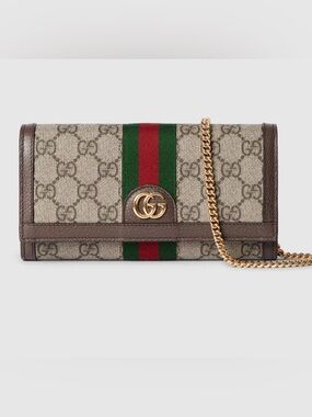 Gucci Ophidia GG Chain Wallet